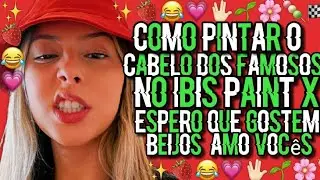 Como Pintar Cabelo de Famosos no ibis paint x