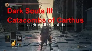 DARK SOULS™ III gameplay walkthrough part 25 Catacombs of the Carthus part 1 How to Remove Sin