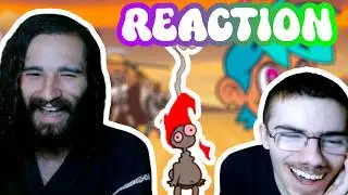 My Cousin's Reaction to Cartoon Cartoons 7-12