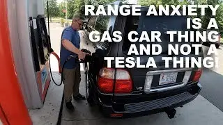 Range anxiety is a gas car thing, not a Tesla thing!