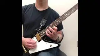 🐍 Stretchy Kirk Hammett Lick #metallicacover #guitarcover #guitar