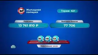 621 тираж Жилищной лотереи - проверить билет