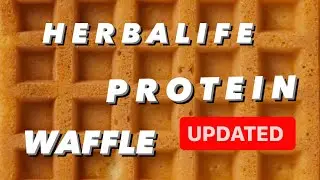 **UPDATED | Herbalife Protein Waffle | Cooking with Kez