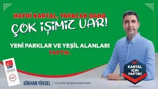 Yeni Parklar ve Yeni Yeşil Alanlar Yaptık!