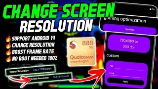 How To Change Screen Resolution on Any Phones | No Root Needed