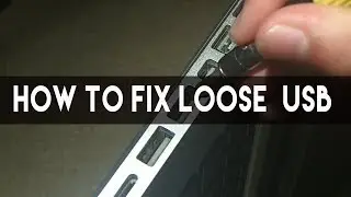 How to Fix any Loose USB Port Easily| Falls out / Not Charging
