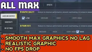 UNLOCK MAX GRAPHICS CODM | NEW SMOOTH CONFIG FAST RENDERING √