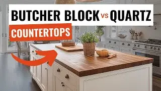 BUTCHER BLOCK COUNTERTOPS vs Quartz | Watch Before Installing Island | Maintenance Sealing, Cost