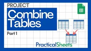 2 easy ways to COMBINE SHEETS in 1 master Sheet in Google SHEETS