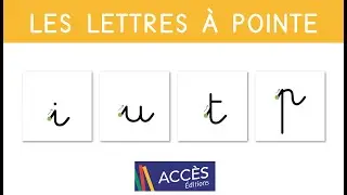 Les lettres à pointe