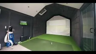 Garden Room Golf Simulator