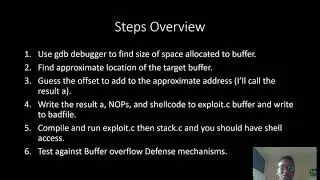 Buffer Overflow Vulnerability