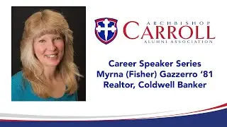 Alumni Speaker Series: Myrna (Fisher) Gazerro '81