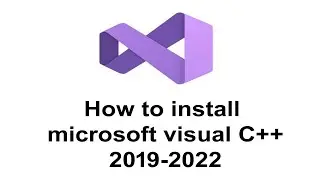 How to install microsoft visual c++ redistributable package (x64)