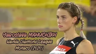 Yaroslava MAHUCHIKH. High Jump. Wanda Diamond League. Monaco (2020)