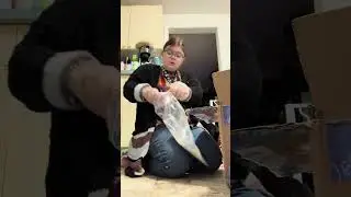 Opening a box from valentines sweet reborns