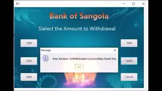 ATM management  system  project l💥l in javaFX l💥l Final year project l💥l