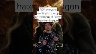 Got it. saying you hate rings of power gets views. I'm good. #shorts #lotr #ringsofpower #funny