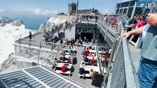 Zugspitze , Germany's Highest Mountain , With beautiful Views Of The Surrounding