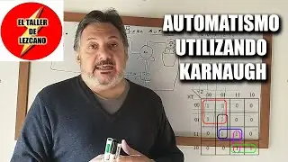 Cómo utilizar Mapa de Karnaugh para hacer un automatismo.