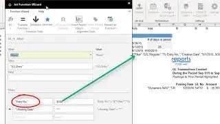 (NAV) GL tranx details CREATED during a period regardless of posting date! Works for other ERPs.