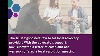 Complaint Standards - Ravi's story