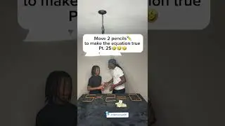 Move 2 pencils✏️ to make the equation true Pt. 25🤣🤣🤣