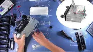Converting an Ibiza KLM car radio to a BTTF Coustic replica
