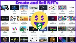 How we Can  Earn 100 Dollars Daily by NFT's |How to Creat and Sell NFT's.