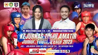 LIVE TINJU KEJURNAS Sulawesi Tengah 2025 - DAY 4