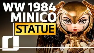 Wonder Woman Armored - Statue Reveal | Iron Studios - MiniCo (WW 1984)