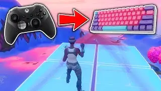 Controller Pro Tries Keyboard & Mouse in Fortnite! (FIRST TIME)