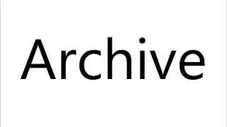 How to Pronounce Archive