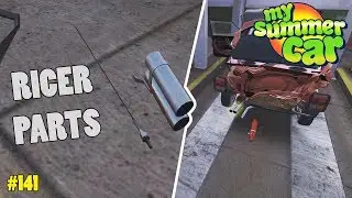 Antennas - Dual Exhaust Tip! | My Summer Car Experimental Update