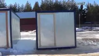 Видео тур по металлическому блок контейнеру