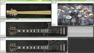Ample Sound: AME AMR Toontrack: EZDrummer 2 - Out Of Control (Hoobastank Instrumental Cover)