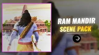 SHRI RAM JI AYODHYA RAM MANDIR SCENE PACKS  | SHREE RAM CLIPS  | FREE XML PRESET |