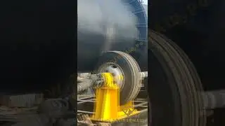 Скруббер-бутара ЗолотоМаш СБ-50Д с дизельным приводом.