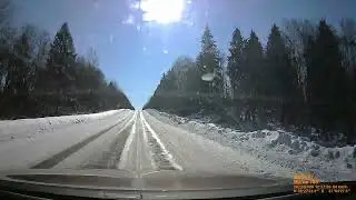дорога Весьегонск - Бежецк - Тверь, март 2022