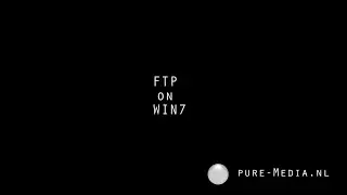 how to use FTP on a windows 7
