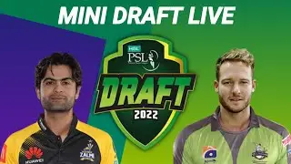 PSL 2022 mini draft live updates | PSL 7 Replacement draft | PSL Chakha Special