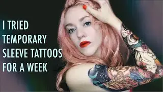 I Tried Temporary Sleeve Tattoos for a Week