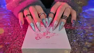 ASMR Gentle Tapping & Scratching 💜Changing Triggers Every 30 Sec 💜 ASMR for Short Attention Spans