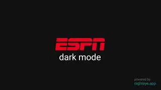 Enable ESPN dark mode in 2 easy steps - [Guide & Preview]