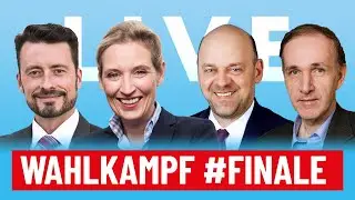 LIVE | Wahlkampf FINALE! | Mit ALICE WEIDEL, CURIO,  LICHERT & Robert LAMBROU | #JetztErstRecht