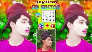 Stylish CB Photo Editing करने का सही तरीका😱|| New CB Photo Editing Tutorial 2023 || rdx  Editing