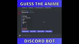 can you guess the anime on discord?