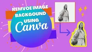 Remove background using Canva | Remove background from photo | Remove background from image #canva