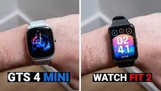 🥊 Amazfit GTS 4 Mini vs Huawei Watch Fit 2 COMPARISON in SPANISH ⌚️ Which one is MORE worth it?