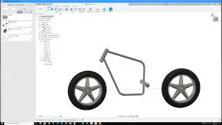 Fusion 360 Basic motor cycle frame design Part 2